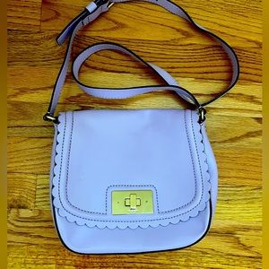Kate Spade lavender Kate Spade with bow print inside
